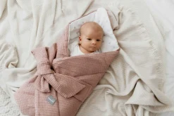 Rożki Niemowlęce|Rożki Niemowlęce | Sleepee Rożek Wafelek róż