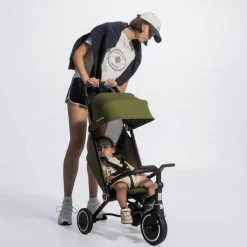 12M+|2 Lata + | smarTrike Rowerek z funkcją wózka Wonder MAX - szałwiowy