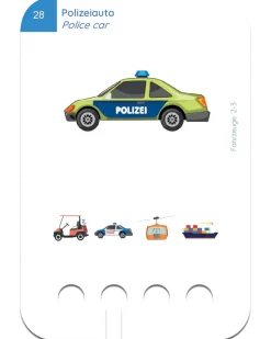 2 Lata +|Edukacyjne | WiemTo Rozpoznawanie Pojazdów. Karty dla dzieci 2-3 latka