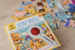 2 Lata +|Puzzle | Ludattica SECRET PUZZLE - puzzle z tajemnicą - PLAC BUDOWY