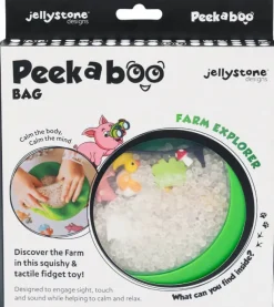 Sensoryczny dysk z figurkami A-Ku-Ku! Peekaboo - Farma