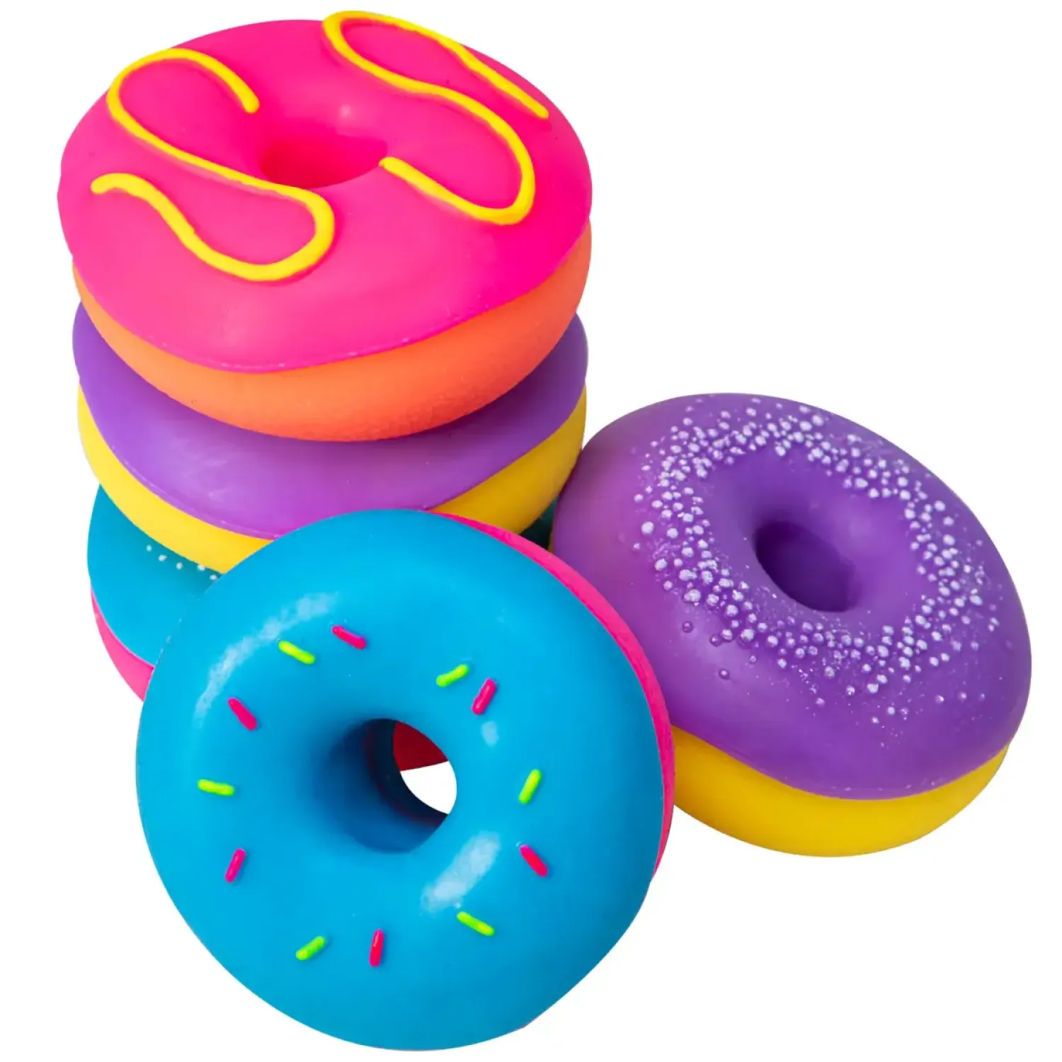 8 Lat+|Sensoryczne | Schylling Sensoryczny gniotek: Donuts NeeDoh