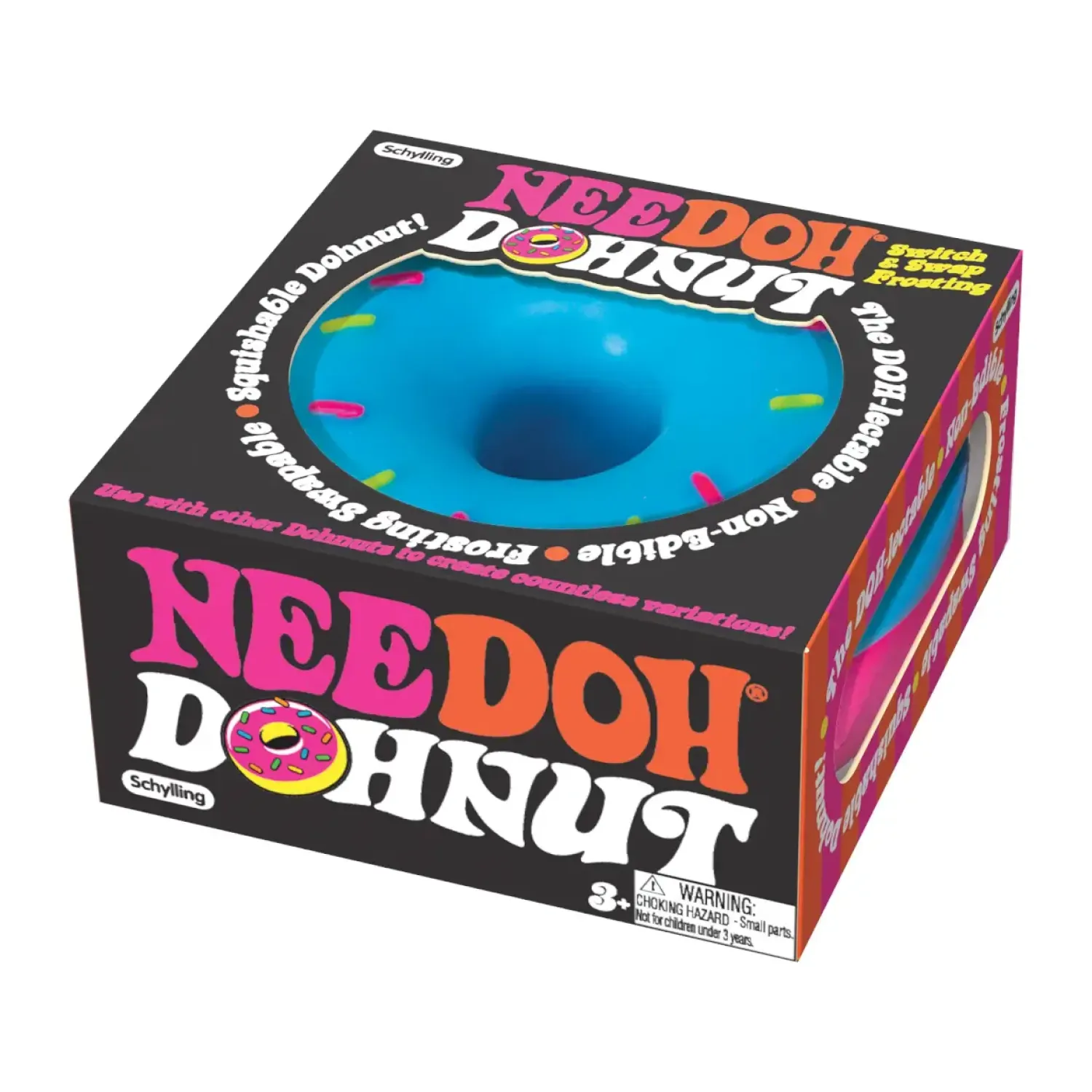 8 Lat+|Sensoryczne | Schylling Sensoryczny gniotek: Donuts NeeDoh