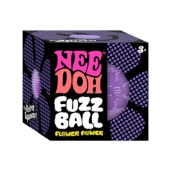 Idealne W Podróży|8 Lat+ | Schylling Sensoryczny gniotek Fuzz Ball Flower Power Needoh