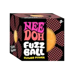 Idealne W Podróży|8 Lat+ | Schylling Sensoryczny gniotek Fuzz Ball Flower Power Needoh