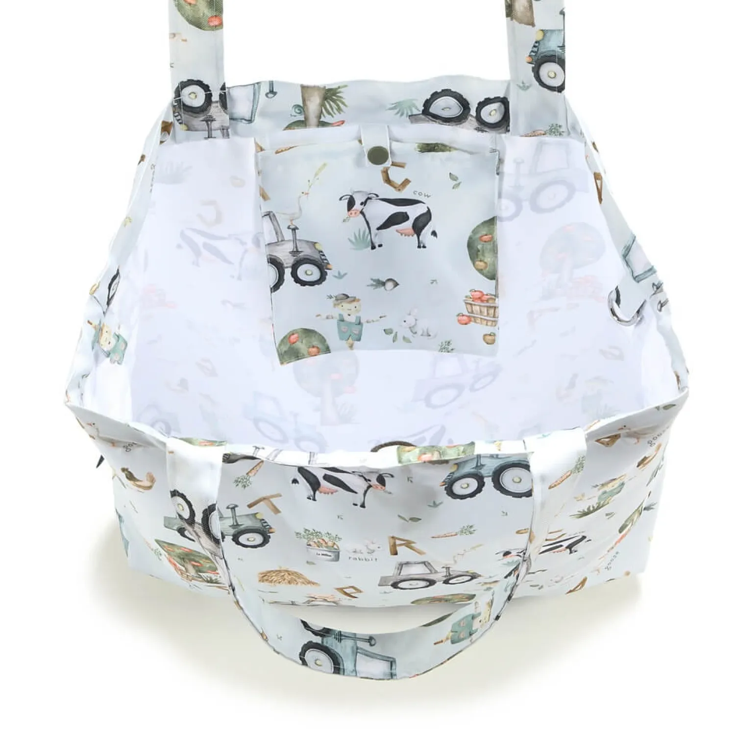 Torby I Plecaki Do Wózka|Torby I Plecaki Do Wózka | La Millou Shopper Bag z kieszonką - ABC FARM