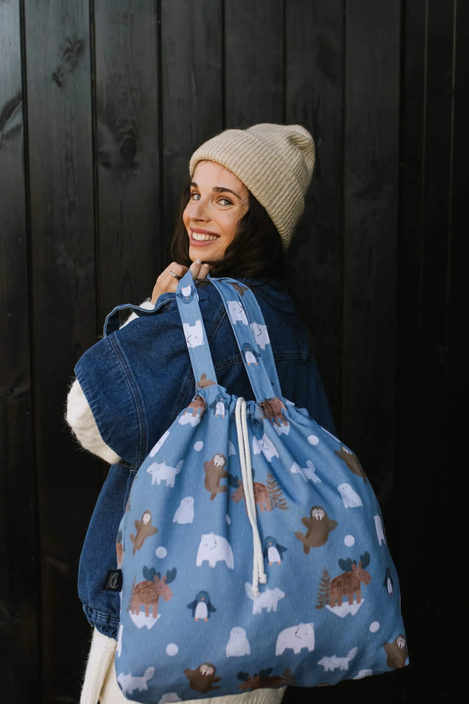 Torby I Plecaki Do Wózka|Torby I Plecaki Do Wózka | La Millou Shopper Bag z kieszonką - ARCTIC FRIENDS