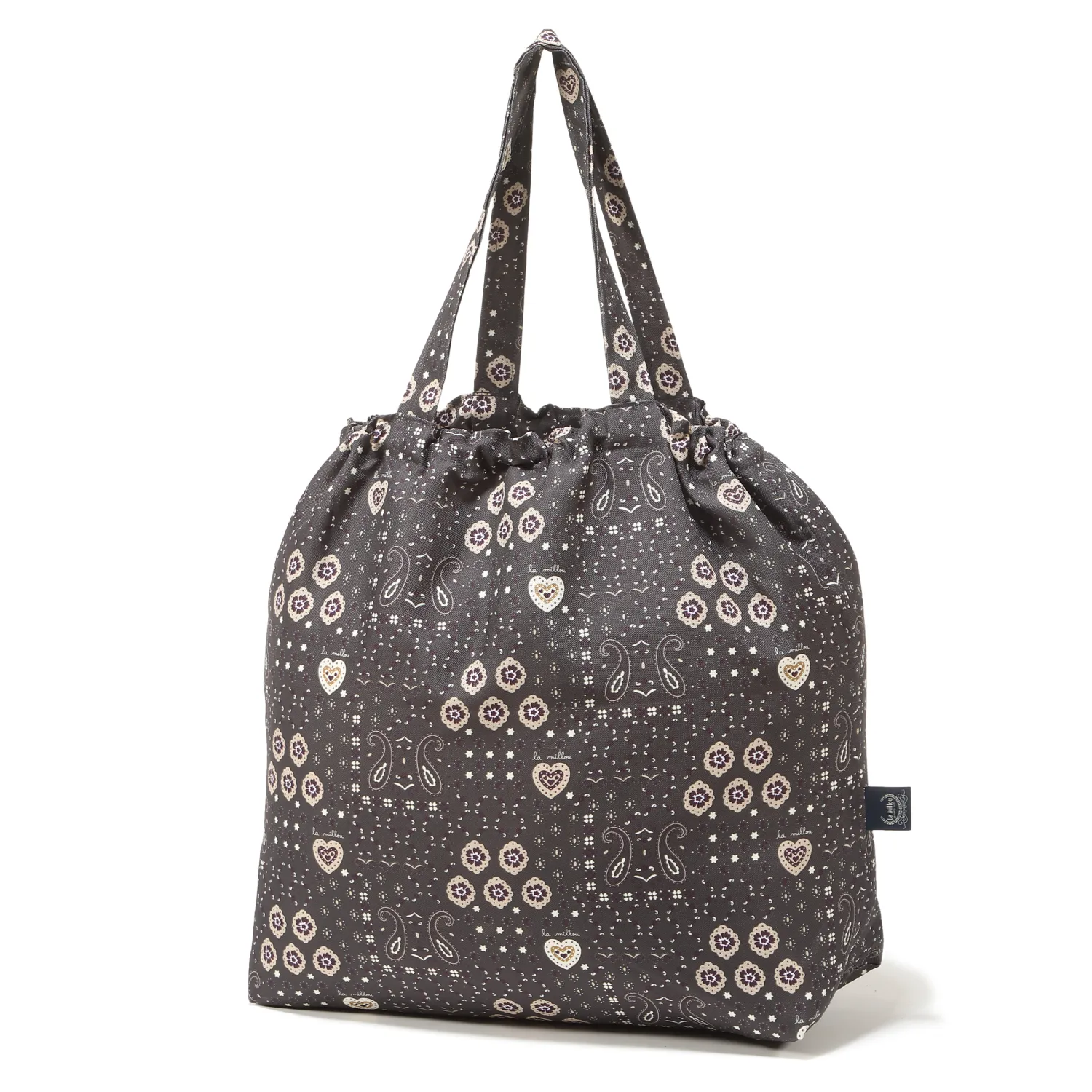 Torby I Plecaki Do Wózka|Torby I Plecaki Do Wózka | La Millou Shopper Bag z kieszonką BANDANA MOCCA (BANDANA CHOCO)
