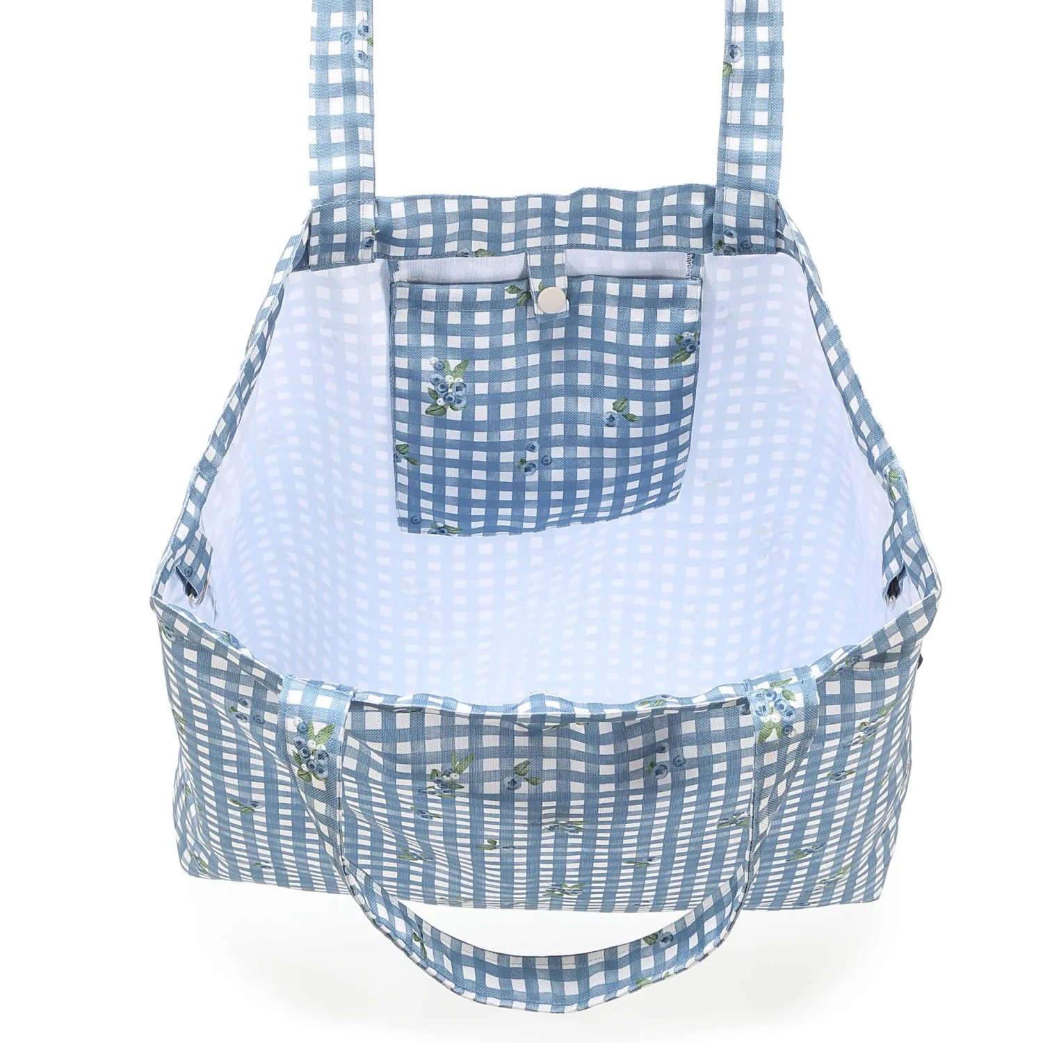 Torby I Plecaki Do Wózka|Torby I Plecaki Do Wózka | La Millou Shopper Bag z kieszonką - BERRY VICHY