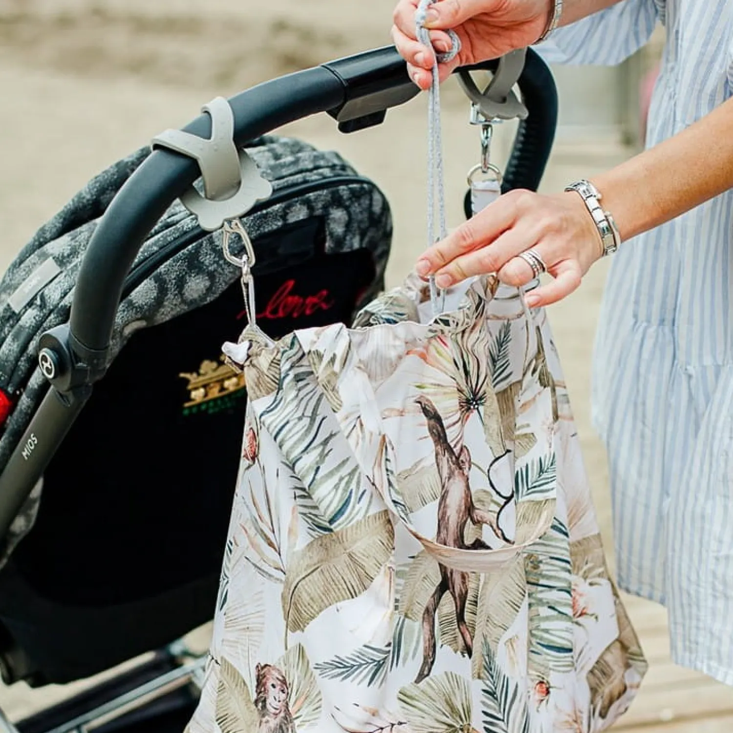 Torby I Plecaki Do Wózka|Torby I Plecaki Do Wózka | La Millou Shopper Bag z kieszonką - PRINCESS