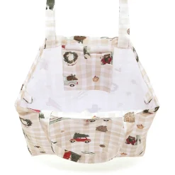 Shopper Bag z kieszonką - WINTER COTTAGE