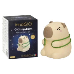 Lampki Nocne|Lampki Nocne | InnoGIO Silikonowa Lampka nocna GIOcapybara GIO-154