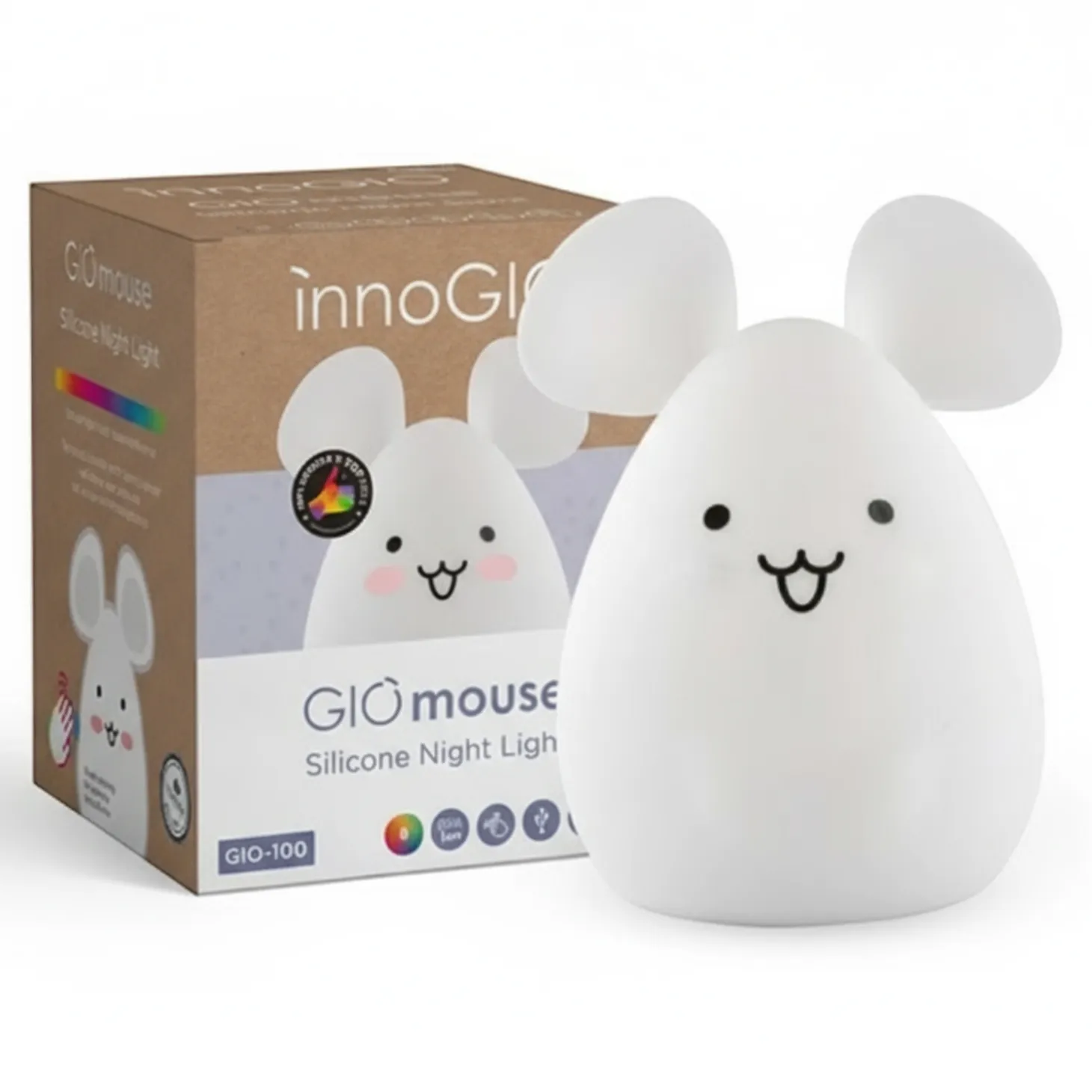 Silikonowa Lampka nocna GIOmouse