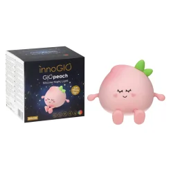 Lampki Nocne|Lampki Nocne | InnoGIO Silikonowa Lampka nocna GIO Peach