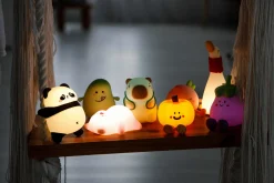 Lampki Nocne|Lampki Nocne | InnoGIO Silikonowa Lampka nocna GIO Pumpkin