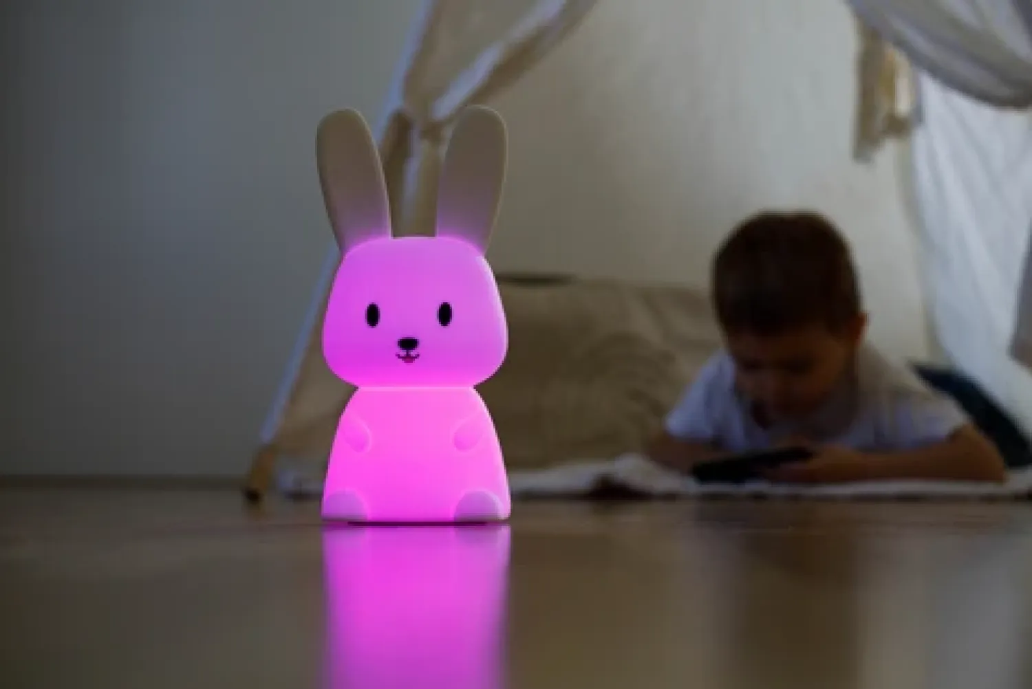 Lampki Nocne|Lampki Nocne | InnoGIO Silikonowa Lampka nocna GIOrabbit Maxi