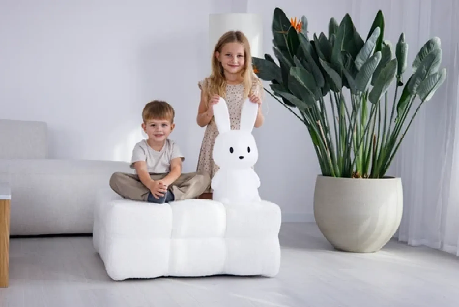 Lampki Nocne|Lampki Nocne | InnoGIO Silikonowa Lampka nocna GIOrabbit Mega Maxi 51 cm