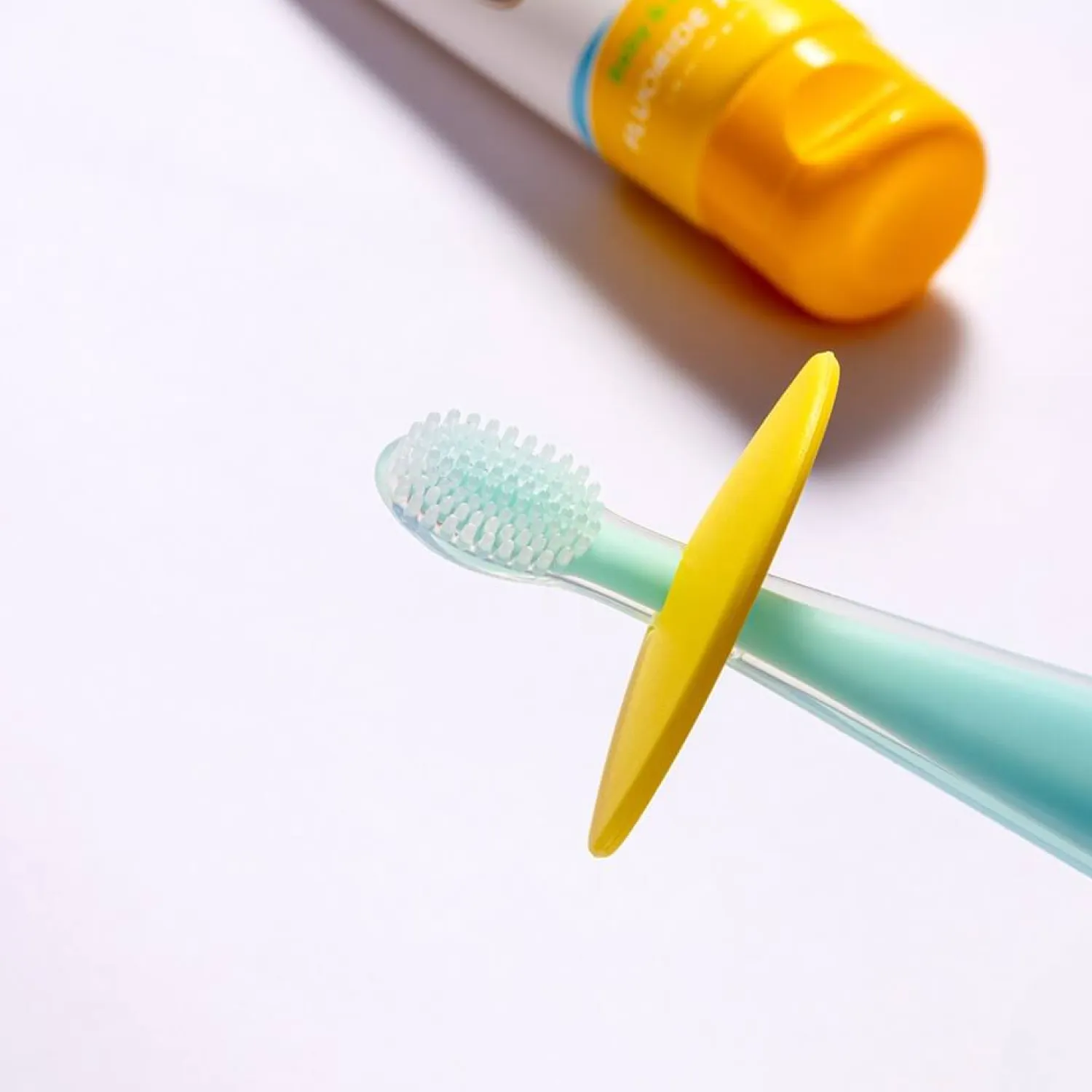 Pielęgnacja Zębów | Babyton Silikonowa szczoteczka do zębów dla niemowląt, 6-24m