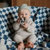Gryzaki | Mushie Silikonowy gryzak na kółku - Space
