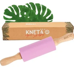 6 Lat+|3 Lata + | KNETA Silikonowy wałek do ciastoliny Rolli - lilac