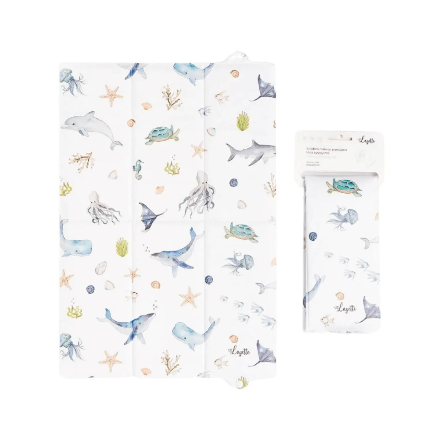 Przewijaki Podróżne|Przewijaki Podróżne | Layette Składana mata do przewijania OCEAN
