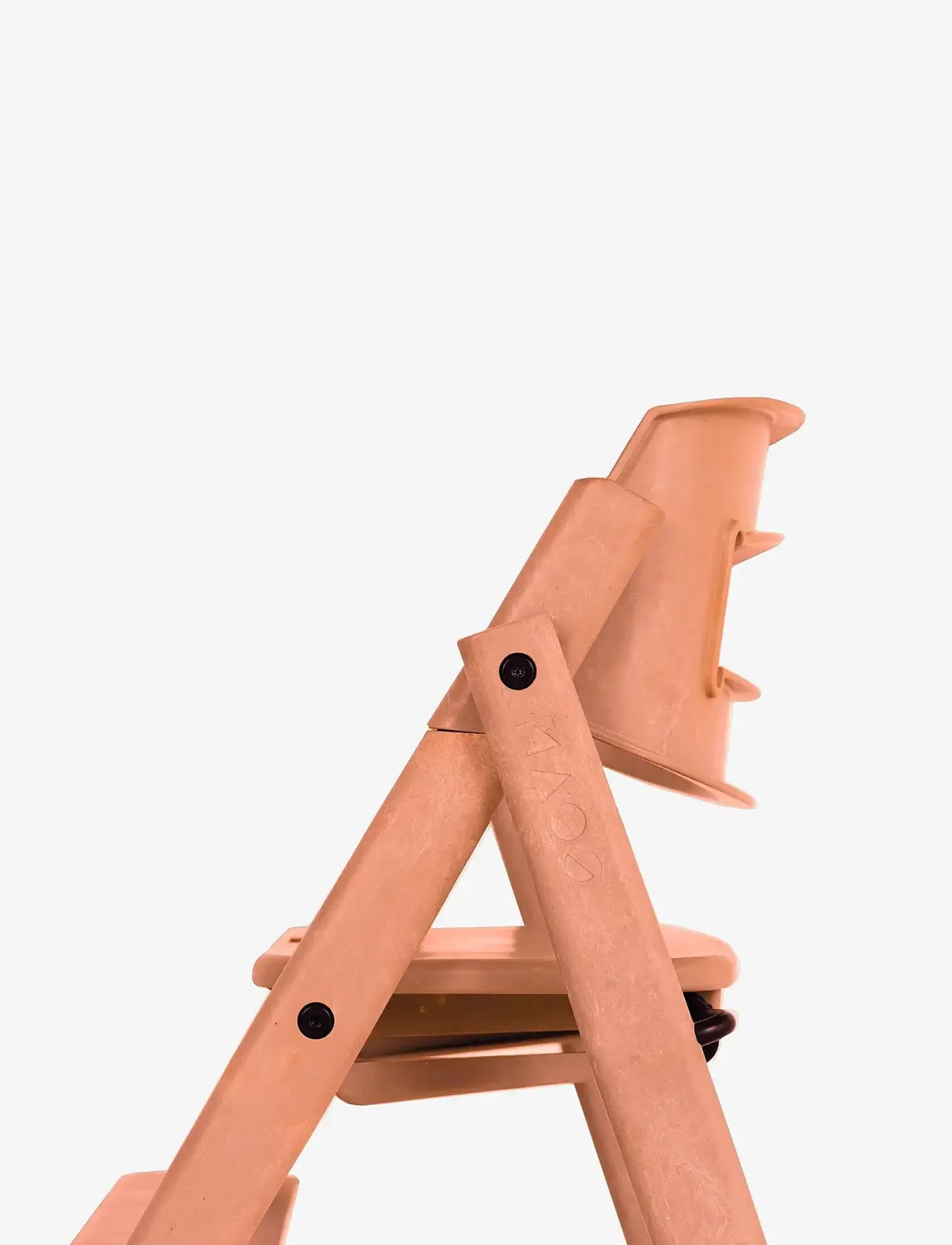 Składane krzesełko do karmienia Klapp - Terracota Pink