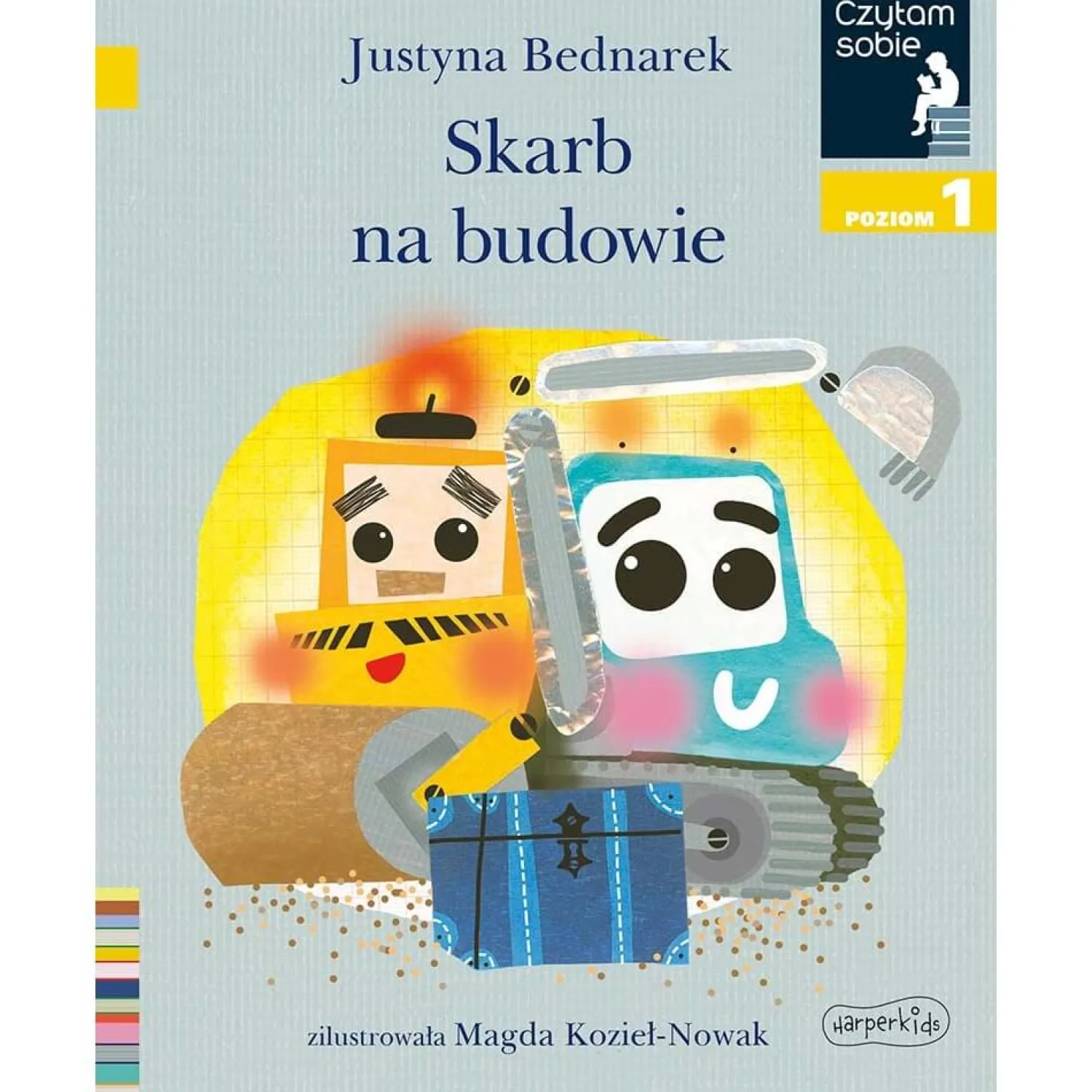 5-8 Lat|2-5 Lat | HarperCollins Skarb na budowie. Czytam sobie. Poziom 1