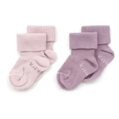 Małe Stópki | KipKep Skarpetki niemowlęce Stay-on-Socks, Pastel Violet