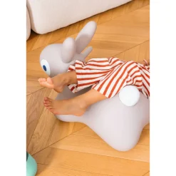 2 Lata +|4 Lata + | QUUT Skoczek Hoppi Bunny - Warm grey