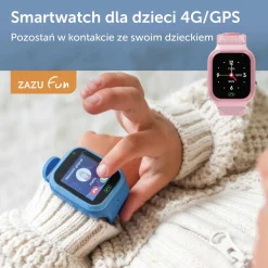 6 Lat+|7 Lat+ | Zazu Smartwatch dla dzieci - Niebieski