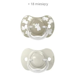 Smoczek fizjologiczny SX Pro Wild & Free - beżowy, 2szt.