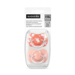Smoczki|Smoczki | Suavinex Smoczek fizjologiczny SX Pro Wild & Free - różowy, 2szt.