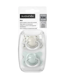 Smoczki|Smoczki | Suavinex Smoczek fizjologiczny SX Pro MINI Birdies 0-2m - miętowy, 2szt.