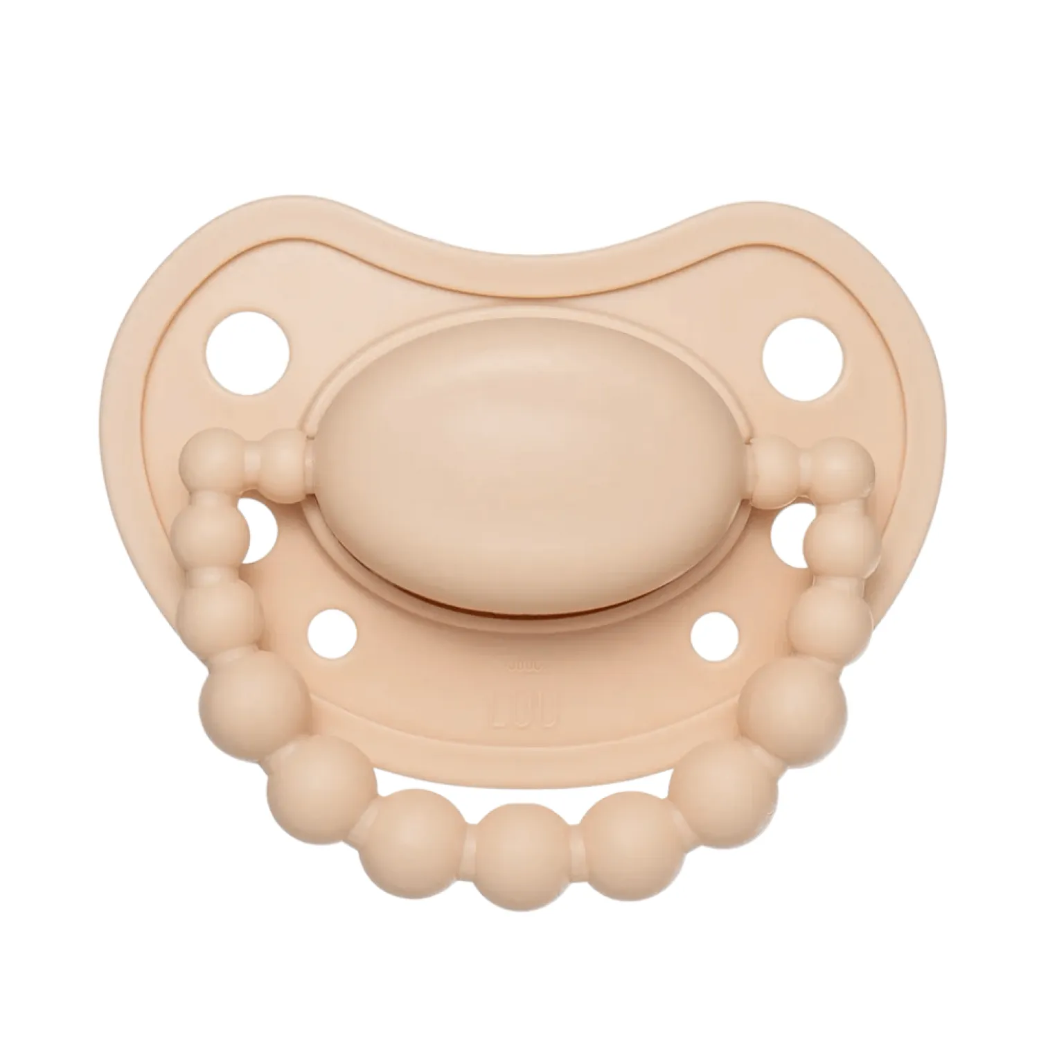 Smoczki|Smoczki | LUU kids Smoczek pozycjonujący - Cookie Beige