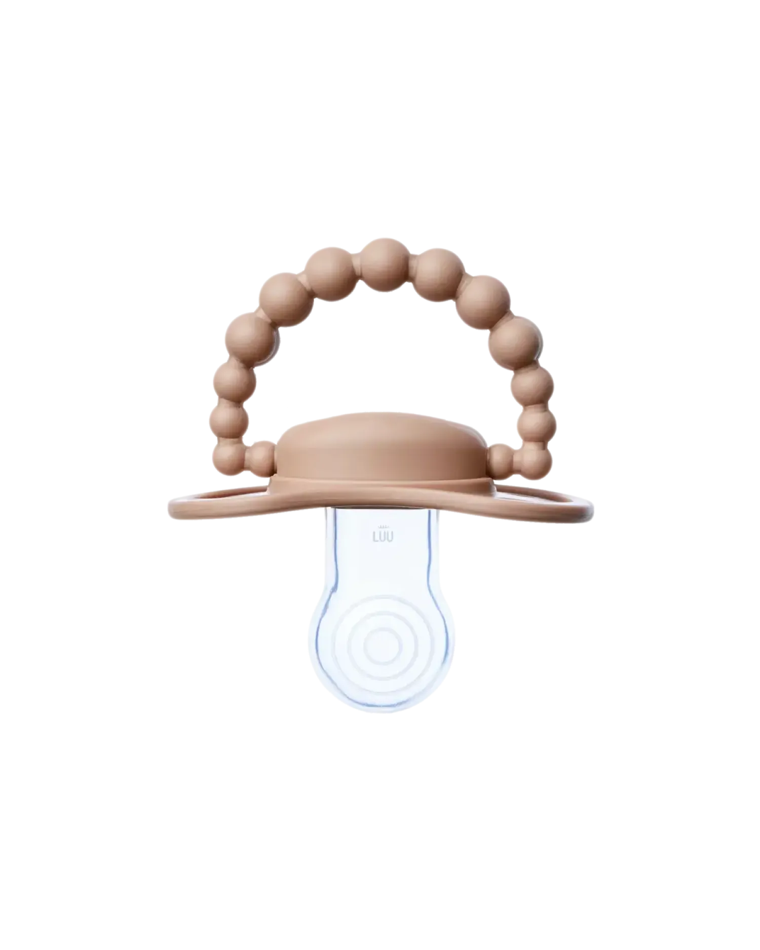 Smoczki|Smoczki | LUU kids Smoczek pozycjonujący - Milk Hazelnut