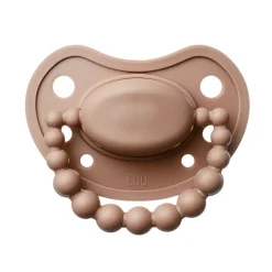 Smoczki|Smoczki | LUU kids Smoczek pozycjonujący - Milk Hazelnut