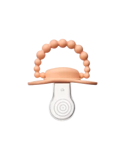 Smoczki|Smoczki | LUU kids Smoczek pozycjonujący - Summer Apricot