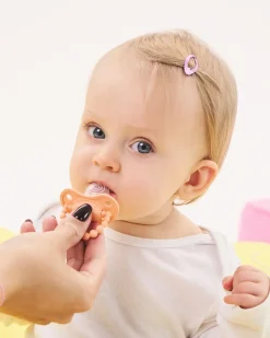 Smoczki|Smoczki | LUU kids Smoczek pozycjonujący - Summer Apricot