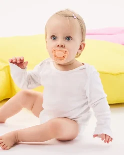 Smoczki|Smoczki | LUU kids Smoczek pozycjonujący - Summer Apricot