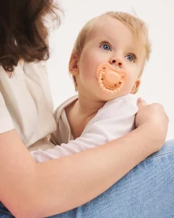 Smoczki|Smoczki | LUU kids Smoczek pozycjonujący - Summer Apricot