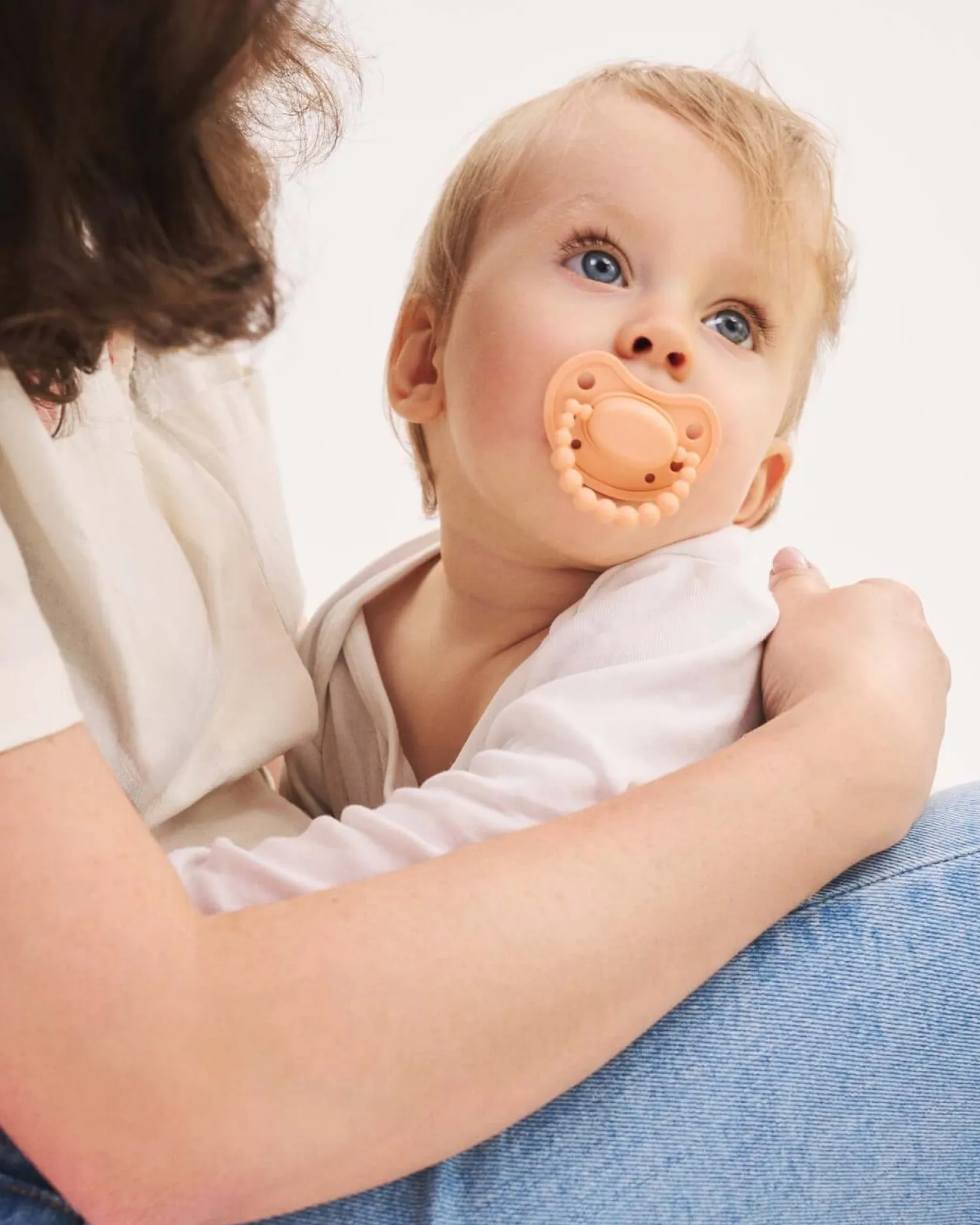 Smoczki|Smoczki | LUU kids Smoczek pozycjonujący - Summer Apricot