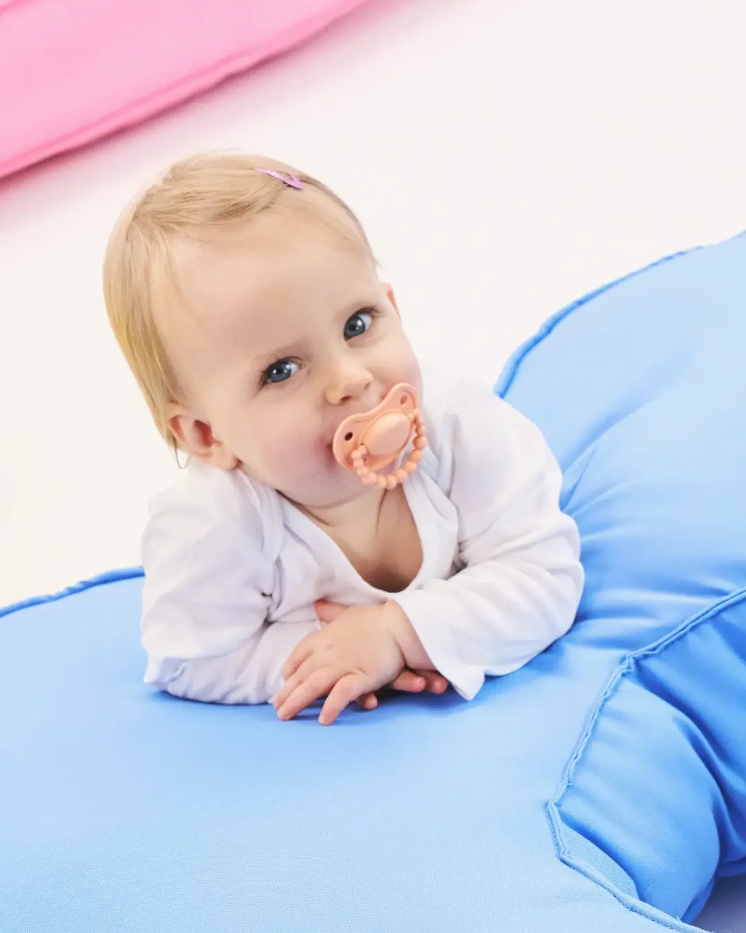 Smoczki|Smoczki | LUU kids Smoczek pozycjonujący - Summer Apricot