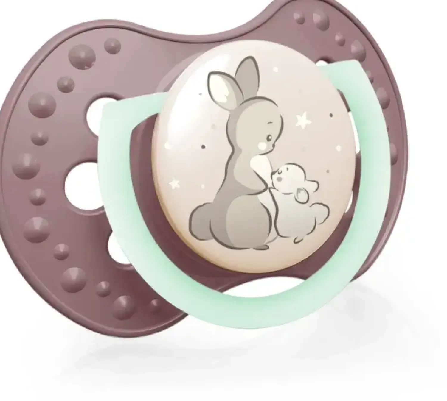 Smoczki|Smoczki | LOVI Smoczki Night&Day Purple 2szt. (18msc.+)