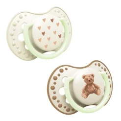 Smoczki Teddy Love 2szt.