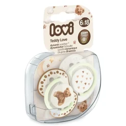 Smoczki Teddy Love 2szt.