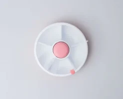SNACK SPINNER pojemnik na przekąski, Coral Pink