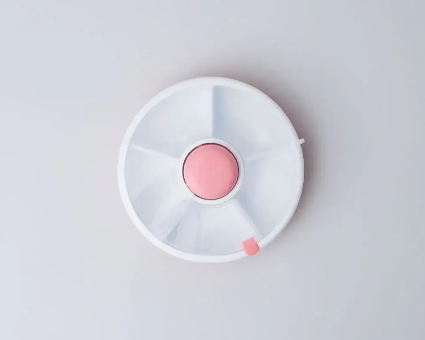 SNACK SPINNER pojemnik na przekąski, Coral Pink