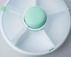 Lunchboxy|Przechowywanie Jedzenia | GOBE SNACK SPINNER pojemnik na przekąski, Mint Green