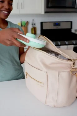 Lunchboxy|Przechowywanie Jedzenia | GOBE SNACK SPINNER pojemnik na przekąski, Mint Green