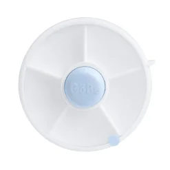 Lunchboxy|Przechowywanie Jedzenia | GOBE SNACK SPINNER pojemnik na przekąski, Macaron Blue